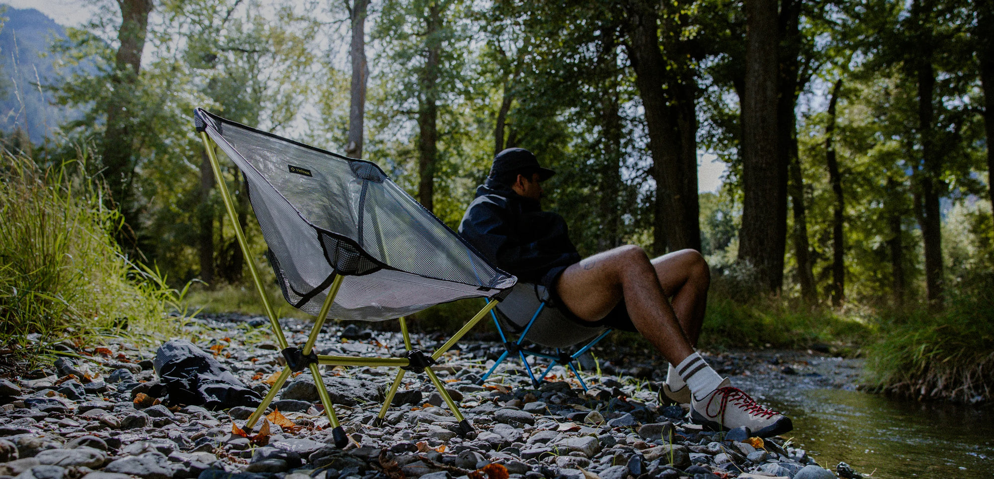 Helinox chair built for adventures
